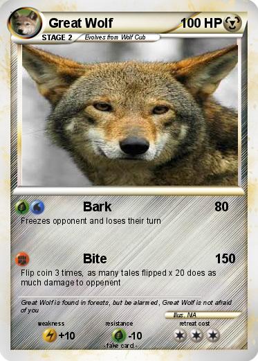 Pokemon Great Wolf