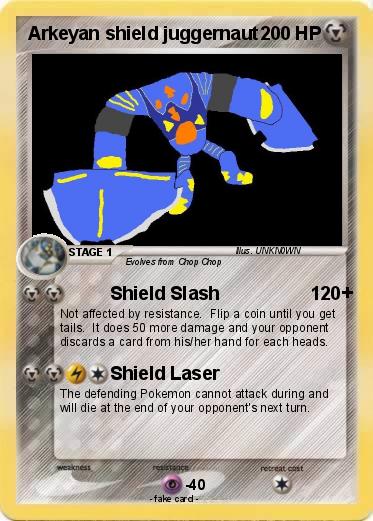 Pokemon Arkeyan shield juggernaut
