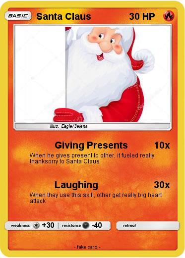 Pokemon Santa Claus