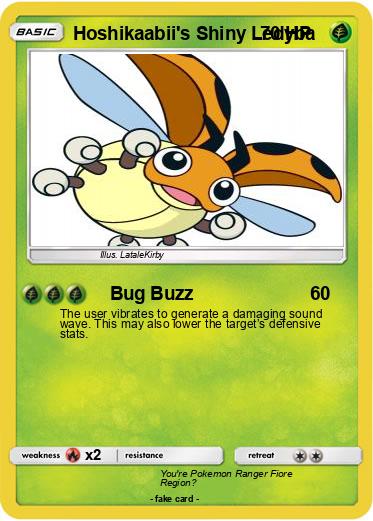 Pokemon Hoshikaabii's Shiny Ledyba