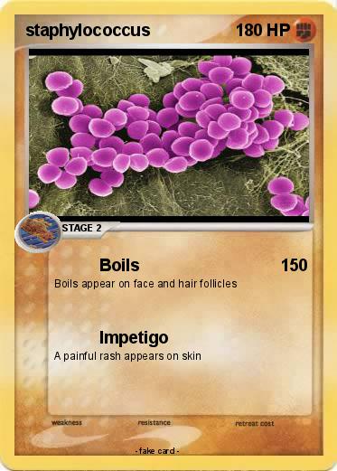 Pokemon staphylococcus