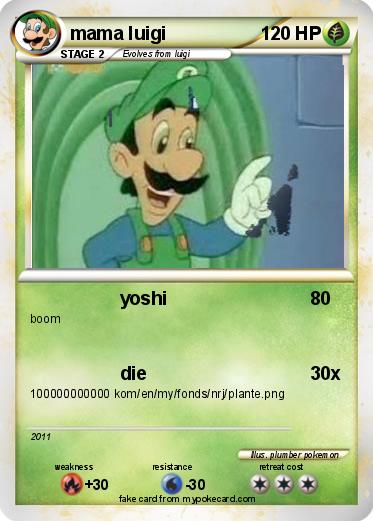 Pokemon mama luigi