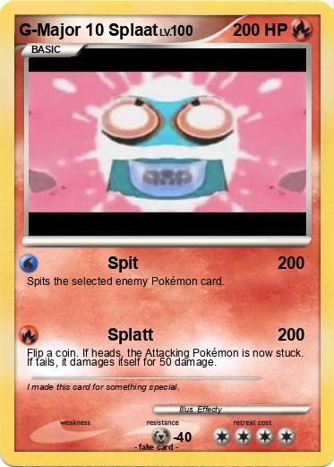 Pokemon G-Major 10 Splaat