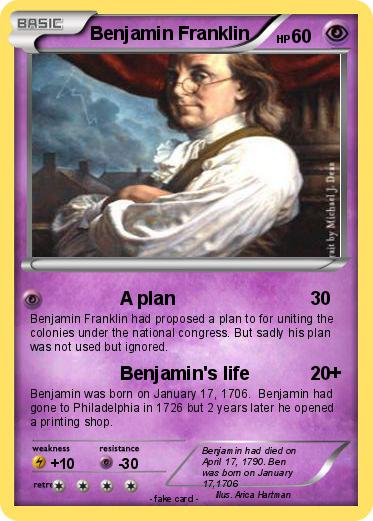 Pokemon Benjamin Franklin