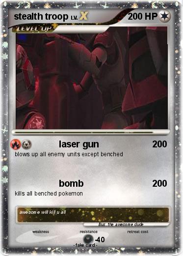 Pokemon stealth troop