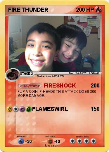 Pokemon FIRE THUNDER