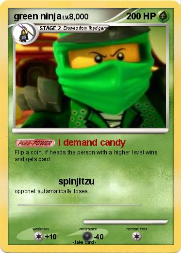Pokemon green ninja