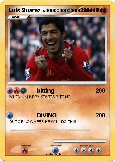 Pokemon Luis Suarez