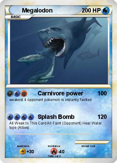 Pokemon Megalodon