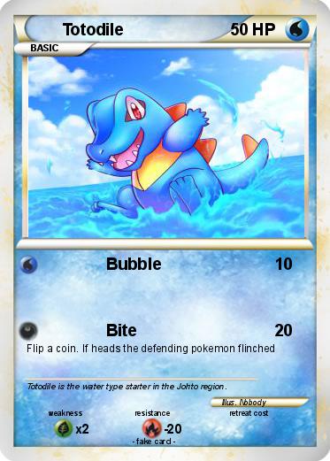 Pokemon Totodile