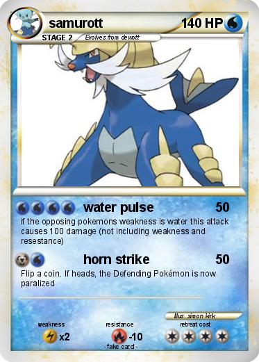 Pokemon samurott