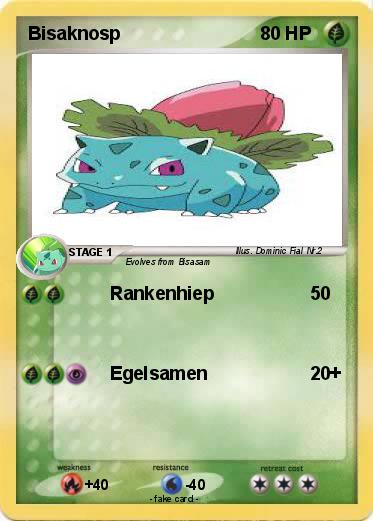 Pokemon Bisaknosp