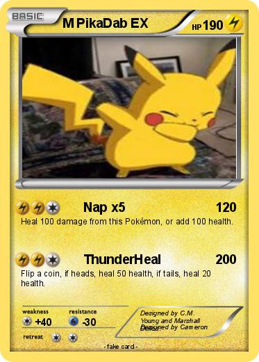 Pokemon M PikaDab EX