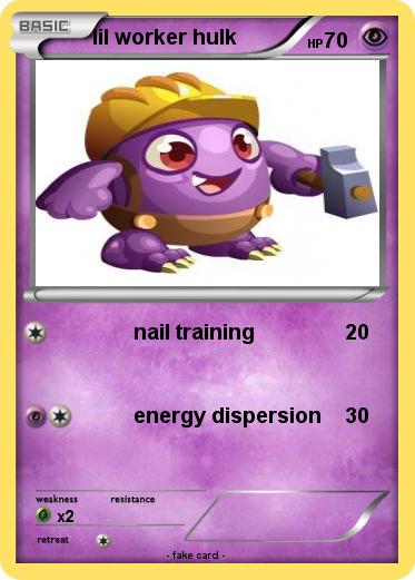 Pokemon lil worker hulk