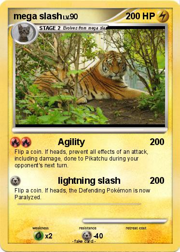 Pokemon mega slash