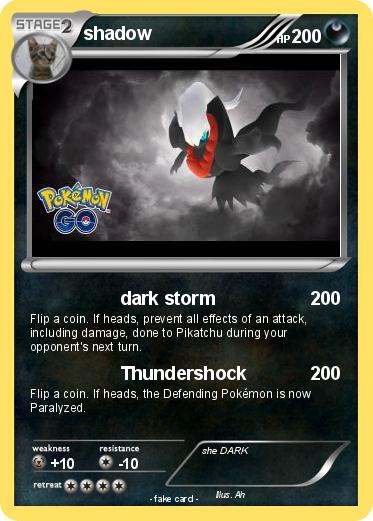 Pokemon shadow