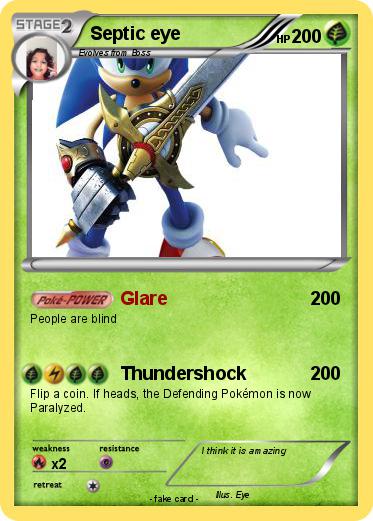 Pokemon Septic eye