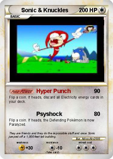 Pokemon Sonic & Knuckles