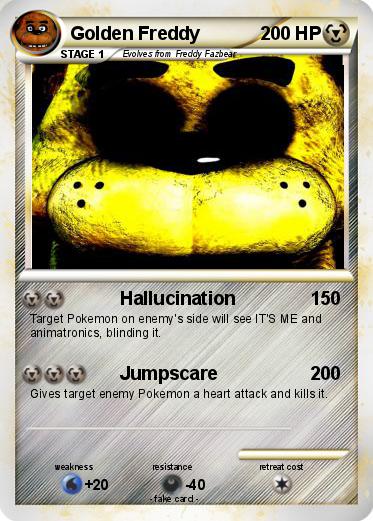 Pokemon Golden Freddy
