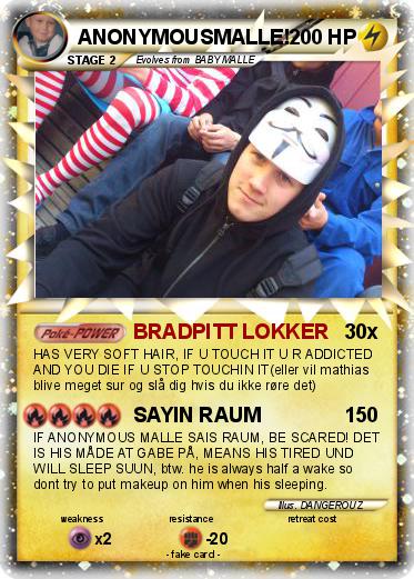 Pokemon ANONYMOUSMALLE!