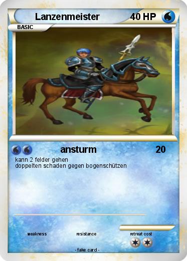 Pokemon Lanzenmeister