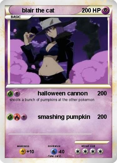 Pokemon blair the cat