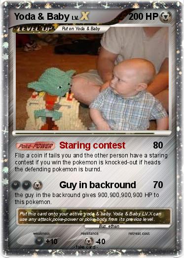 Pokemon Yoda & Baby