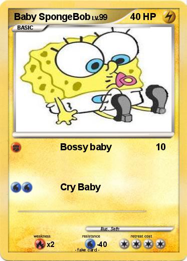 Pokemon Baby SpongeBob