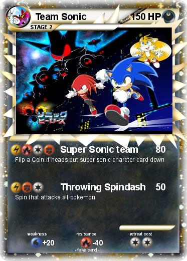 Pokemon Team Sonic