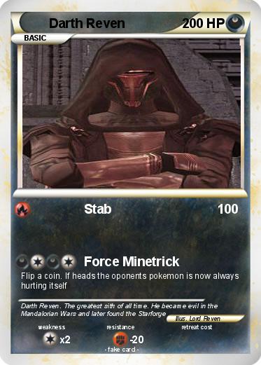 Pokemon Darth Reven