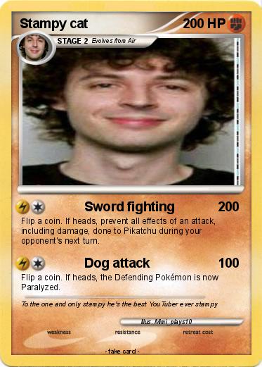 Pokemon Stampy cat