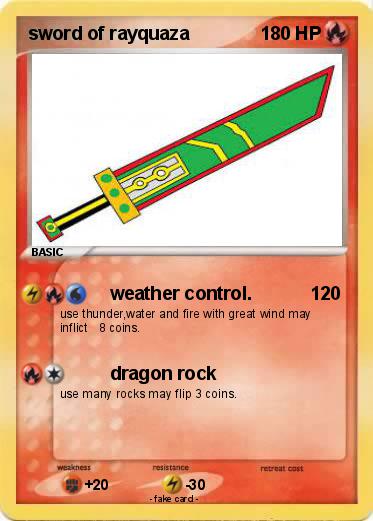Pokemon sword of rayquaza