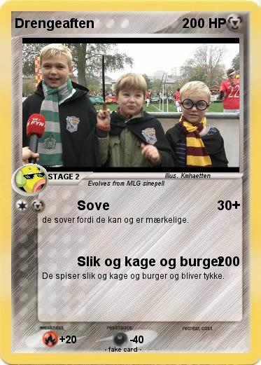 Pokemon Drengeaften