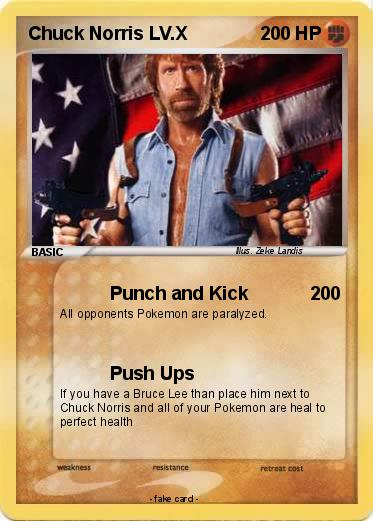 Pokemon Chuck Norris LV.X