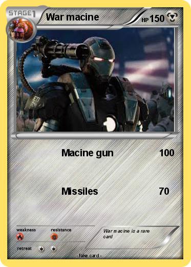 Pokemon War macine