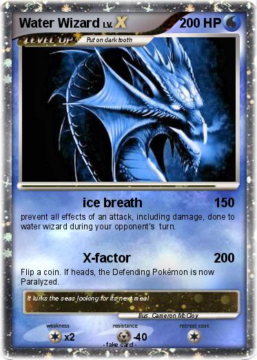 Pokemon Water Wizard