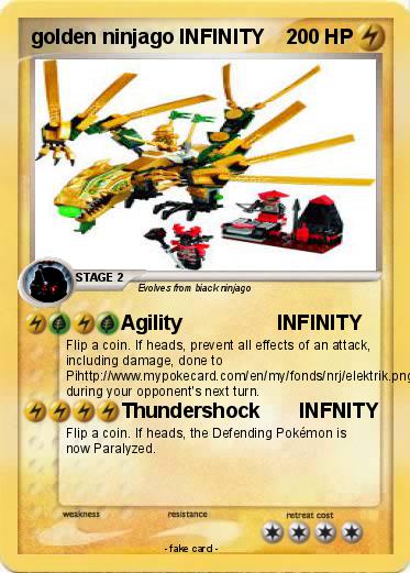 Pokemon golden ninjago INFINITY