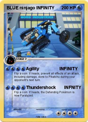 Pokemon BLUE ninjago INFINITY