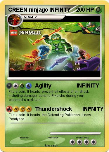 Pokemon GREEN ninjago INFINTY