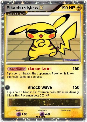 Pokemon Pikachu style