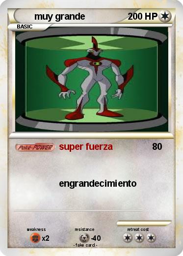 Pokemon muy grande
