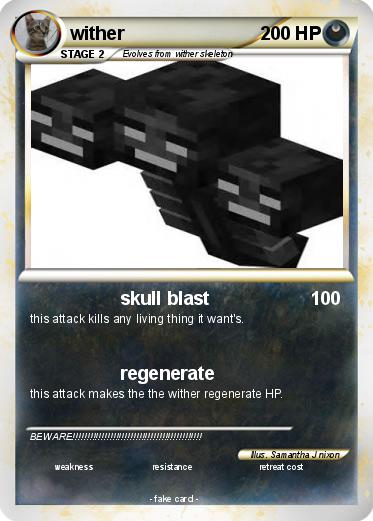 Pokemon wither
