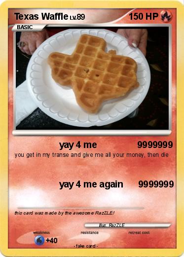 Pokemon Texas Waffle