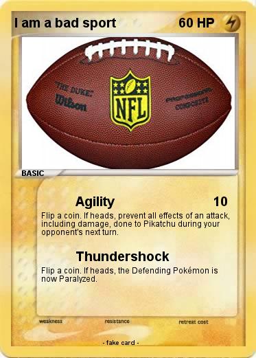 Pokemon I am a bad sport