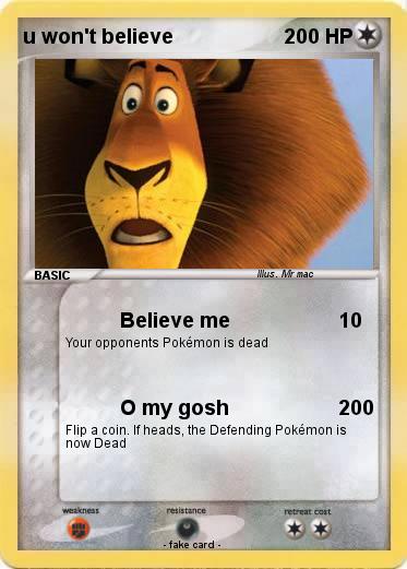 Pokemon u won't believe