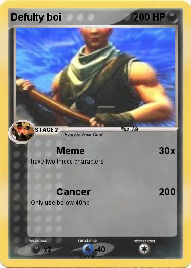 Pokemon Defulty boi