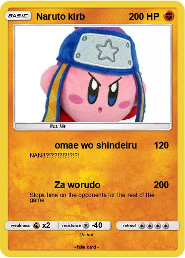 Pokemon Naruto kirb