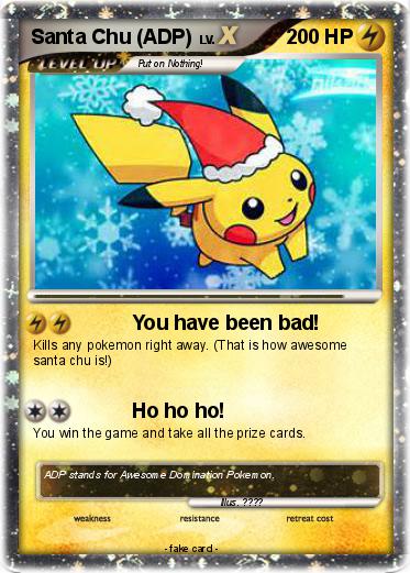 Pokemon Santa Chu (ADP)