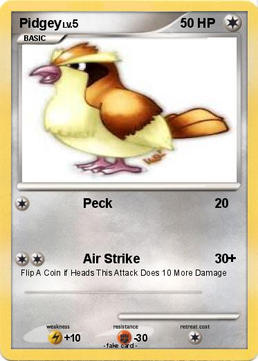 Pokemon Pidgey