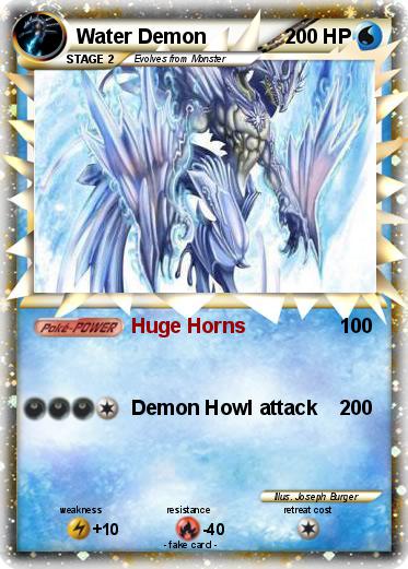 Pokemon Water Demon